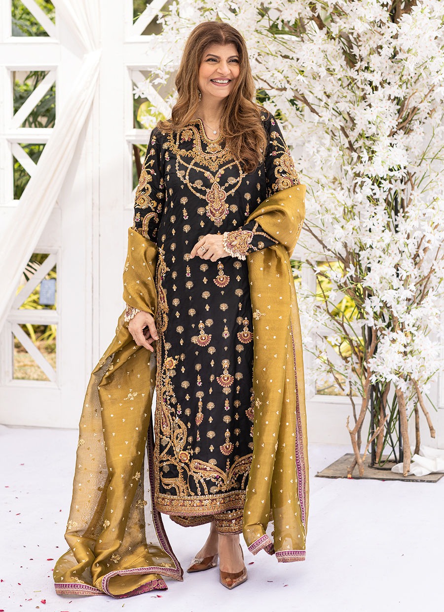 Bita Black Kurta Pakistani indian wedding bridal dresses mehndi nikkah outfits usa uk Pakistani Designer Dresses Bita Black Kurta Pakistani indian wedding bridal dresses mehndi nikkah outfits usa uk Pakistani Designer Dresses