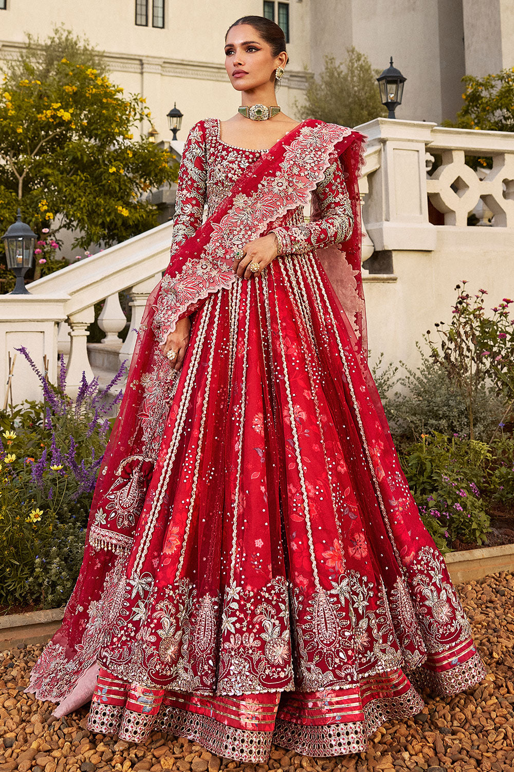 MARYBELLE Pakistani indian wedding bridal formal party eid dress S / 5.2 ft