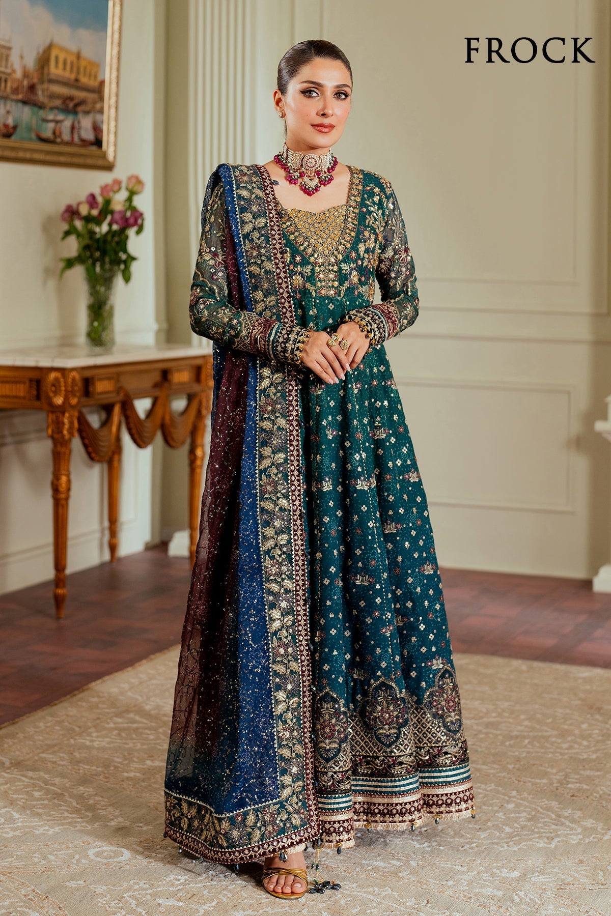 EMBROIDERED CHIFFON CH13-03 EMBROIDERED CHIFFON CH13-03