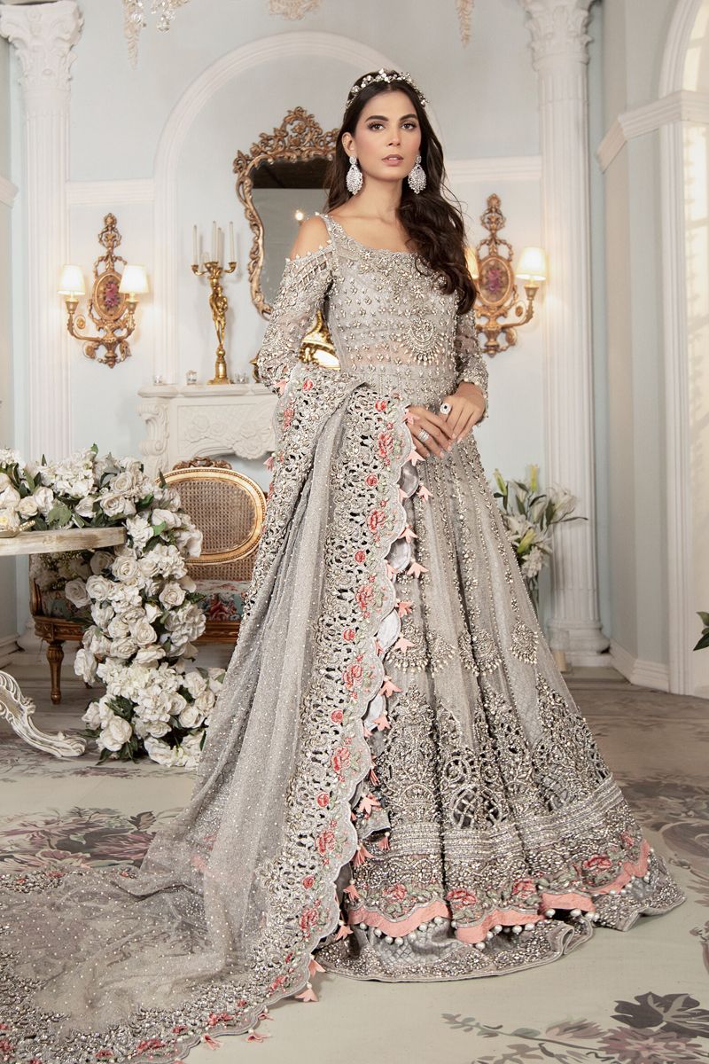 Maria B Bridal Bronze (EX-139) – Pakistani Designer Dresses