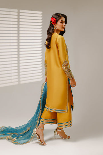 Jehona White and Black - Heavy Embroidered Luxury Wear