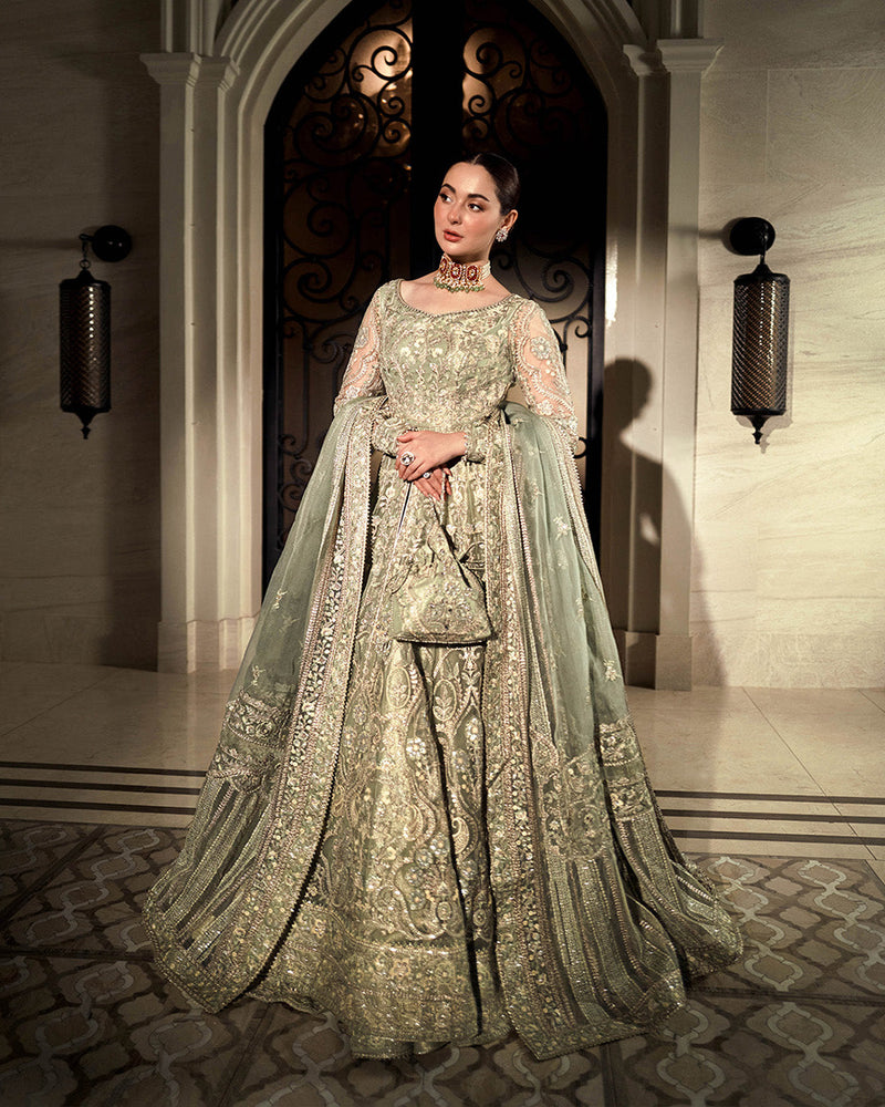 pakistani designer maxi dresses Designer Zaha Pakistani Maxi Dress With Hand Work For Party Wear