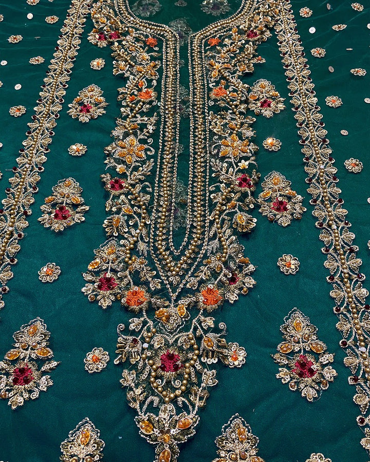 Haris Shakeel - Sea green pakistani indian wedding bridal dress, mehndi nikkah oufits guest suits Pakistani Designer Dresses Haris Shakeel - Sea green pakistani indian wedding bridal dress, mehndi nikkah oufits guest suits Pakistani Designer Dresses