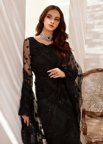 Gul-e-Rana - Organza Bridal Saree