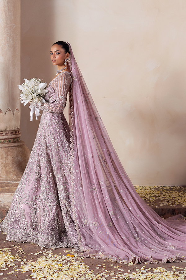 light purple wedding dress pakistani Lilac Organza Maxi | Pakistani Designer Wedding Reception/walima/nikah Gown | Indian Suit| Guest Partywear Dress | Eid Outfit | Gift for Her