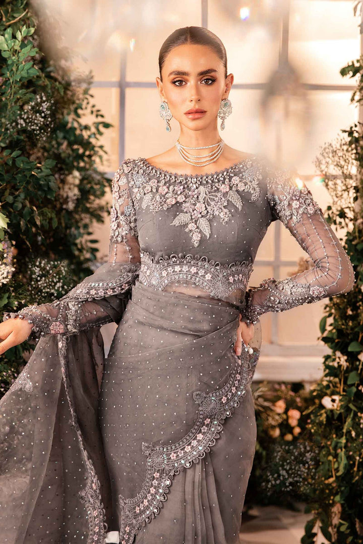 Maria B BD-2902 Cloud Grey Pakistani indian wedding bridal dresses usa uk mehndi nikkah outfits Pakistani Designer Dresses Maria B BD-2902 Cloud Grey Pakistani indian wedding bridal dresses usa uk mehndi nikkah outfits Pakistani Designer Dresses