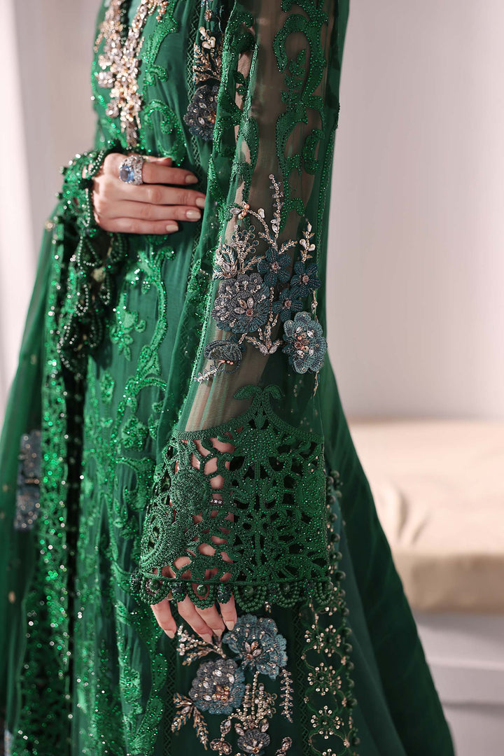 BD-3008-Emerald Green Pakistani Designer Dresses BD-3008-Emerald Green Pakistani Designer Dresses