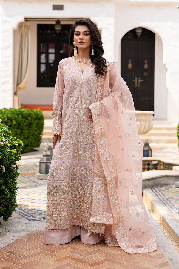 3 Piece Embroirdered Chiffon INDAH - FS50089