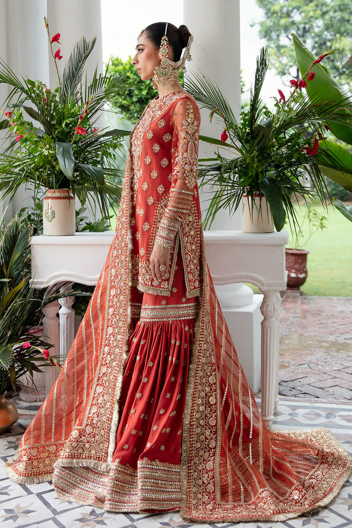 red nikkah dress Indian nikkah dress