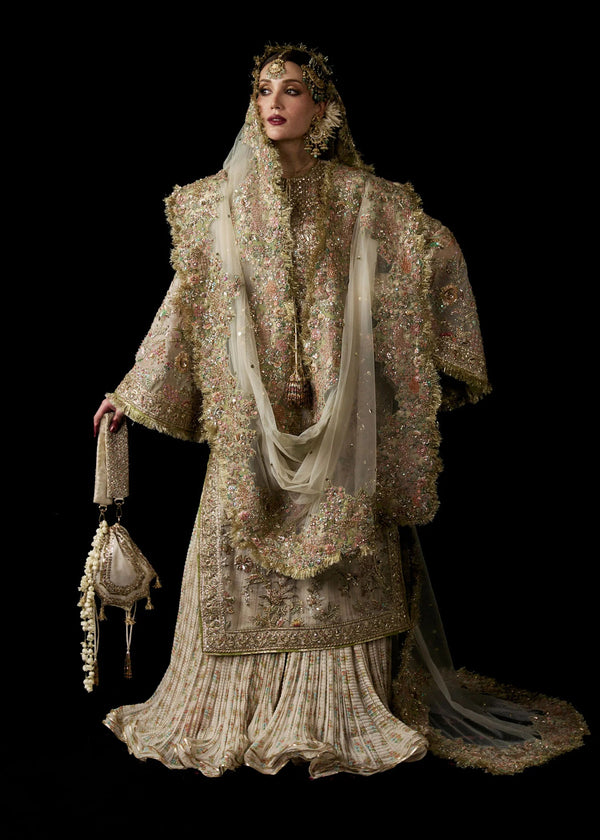 Mahtabi hussain rehar bridal collection pakistani indian wedding sharara dress for nikkah mehndi barat walima party wear eid dress