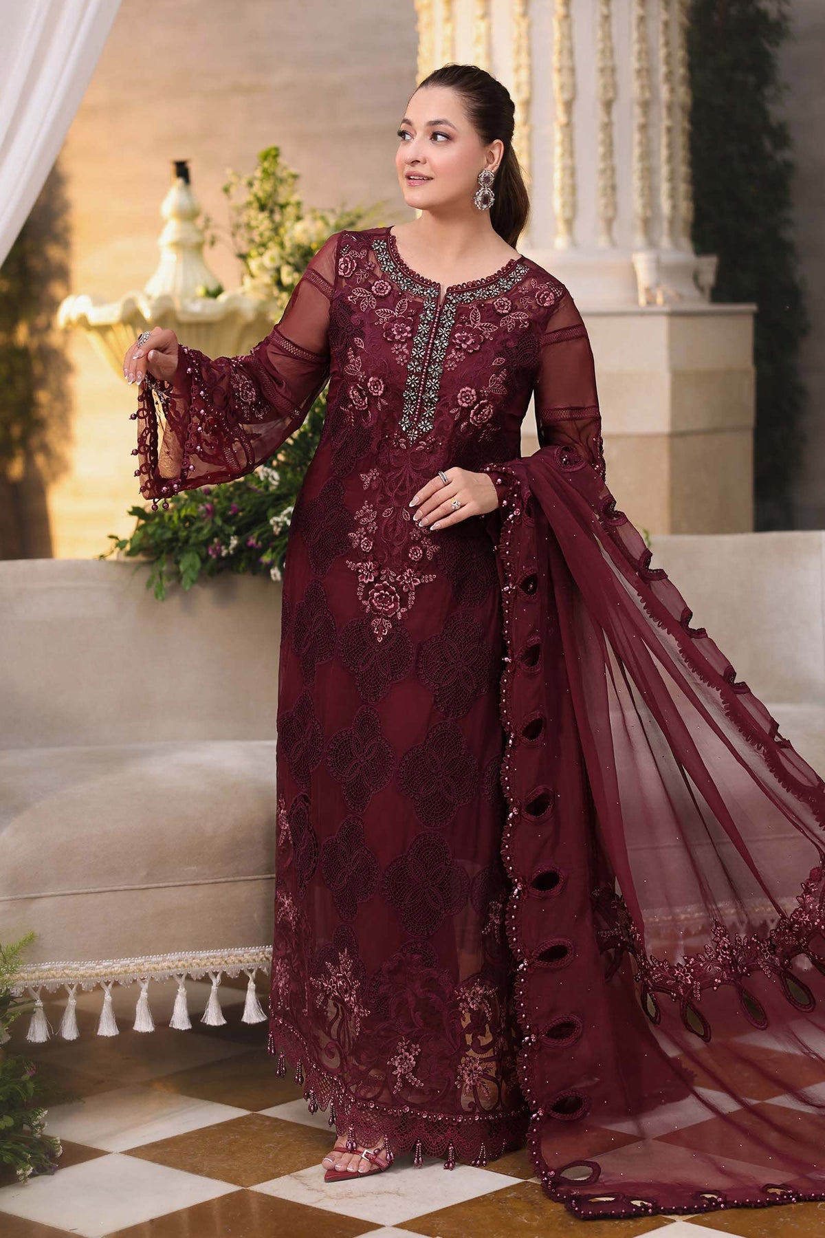 Maria b Chiffon