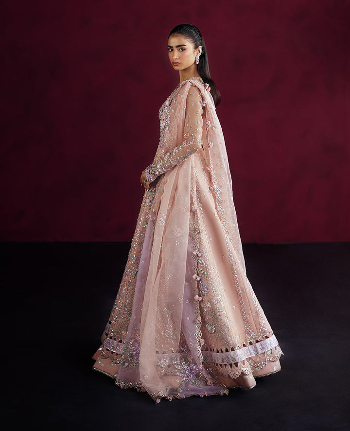 rose gold pakistani wedding dress Dusty rose