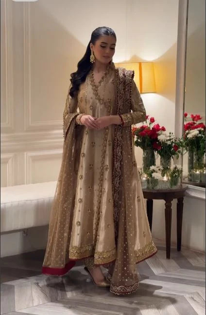 pakistani indian wedding bridal dress, mehndi nikkah oufits guest suits