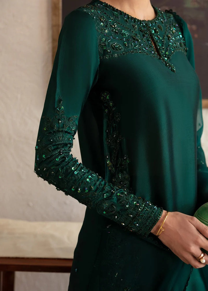 Neva Bottle Green Pakistani Designer Dresses Neva Bottle Green Pakistani Designer Dresses