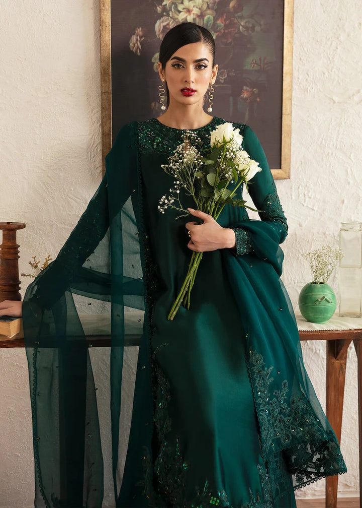 Neva Bottle Green Pakistani Designer Dresses Neva Bottle Green Pakistani Designer Dresses