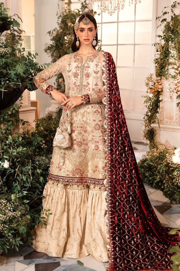 maria-b-bd-2905-ivory-and-maroon Pakistani indian wedding bridal dresses usa uk mehndi nikkah outfits pakistani wedding dress, pakistani bridal dresses, pakistani wedding guest dresses, nikkah dresses, pakistani wedding outfits, pakistani wedding wear, pakistani wedding guest outfits, wedding wear pakistani dresses, asian pakistani wedding dresses, bridal pakistani gowns, bridal wear dresses pakistani, pak bridal dress, paki wedding dress, pakistani bridal dresses in pakistan, pakistani bridal gown dresses,