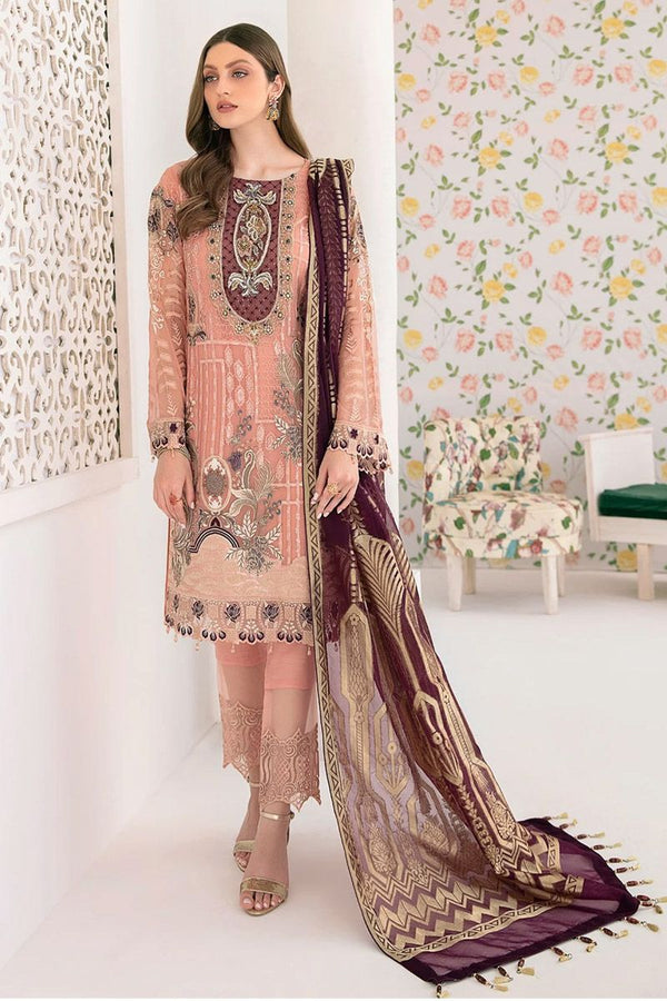 Ramsha chiffon collection M-302