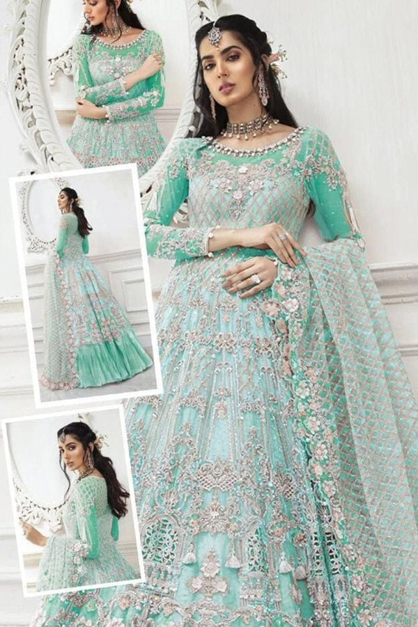 RUEDAD E SAHR-A ravishing mint green MC-018