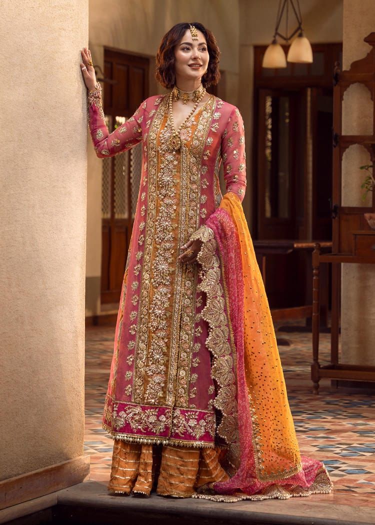 mehdi designer dresses 2018 Designer Bridal Pakistani Mehndi Bridal Dresses 2018 Mehndi Bridal Mehndi Dresses By Pakistani Designers Bridal Mehndi