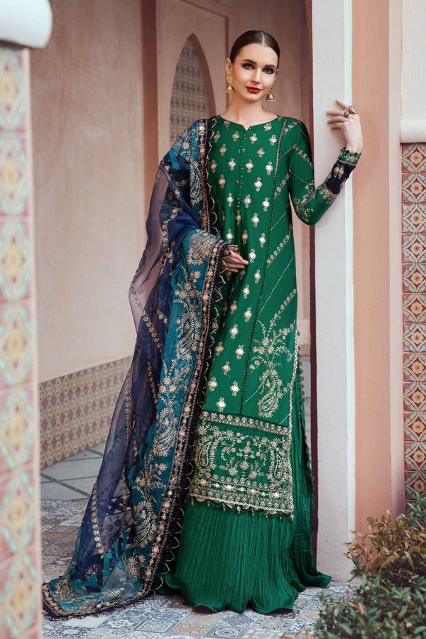 Maria b Sateen | Emerald Green CST-711