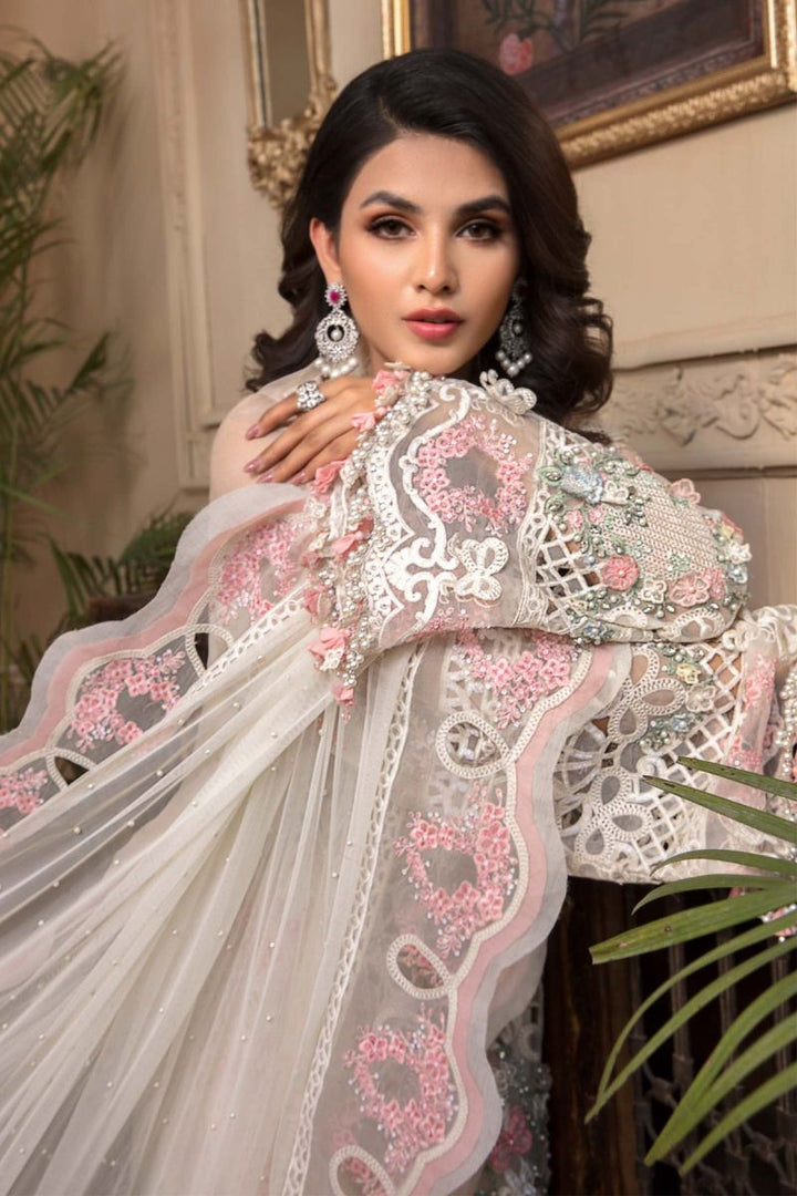 maria b white and pink dress MARIA.B - Get ready for the MEGA launch! The much awaited MARIA.B. MBROIDERED Collection Luxury edition is launching 23rd Jan 2016! #mayaaliformariab #mayaaliofficial #royal #luxuryedition