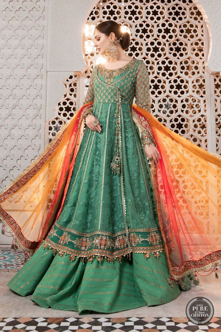 Emerald Green Pakistani Designer Dresses Emerald Green Pakistani Designer Dresses