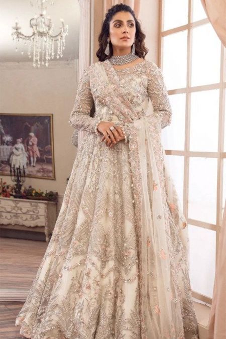 Anaya Wedding Dresses custom stitched Maxi frock style FRANCESCA ANB21-05