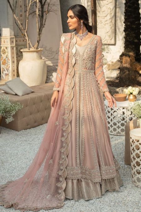 Sania Hasan Couture Palatial Blush Pink