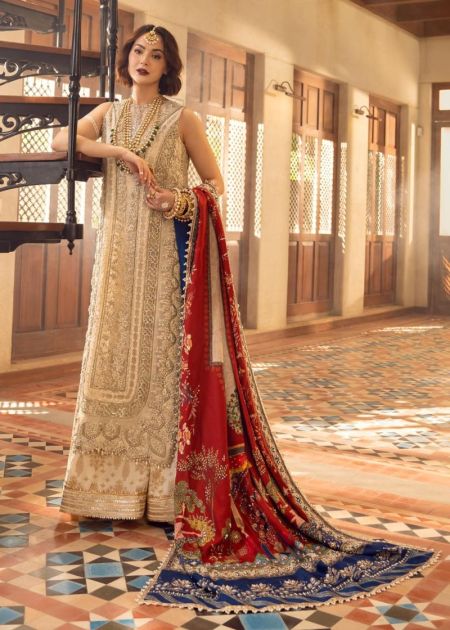Crimson Aik Jhalak Wedding Collection Archives from the Past D1