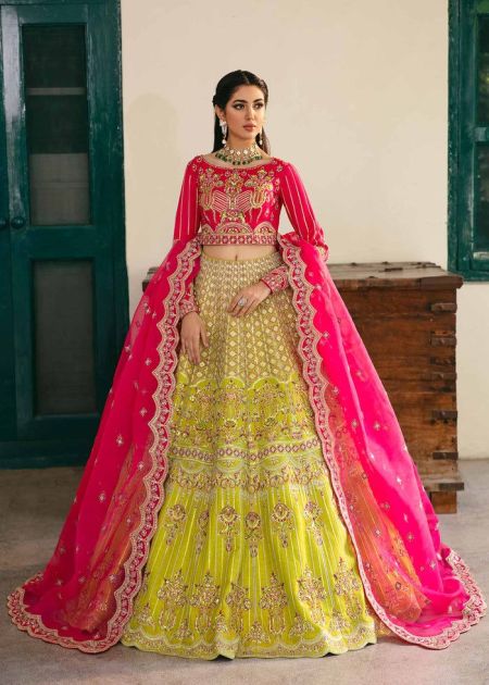 AKBAR ASLAM ELARA SKU U-1480 Pakistani wedding dress indian dresses salwar kameez embroidered chiffon eid style suit womens clothes custom stitch latest collection