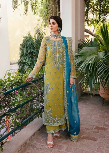 AKBAR ASLAM DAVINA SKU U-1486 Pakistani wedding dress indian dresses salwar kameez embroidered chiffon eid style suit womens clothes custom stitch latest collection