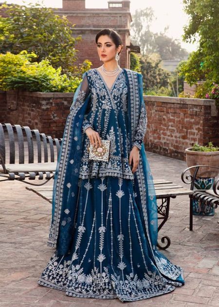 AKBAR ASLAM NAYARA SKU U-1481 Pakistani wedding dress indian dresses salwar kameez embroidered chiffon eid style suit womens clothes custom stitch latest collection