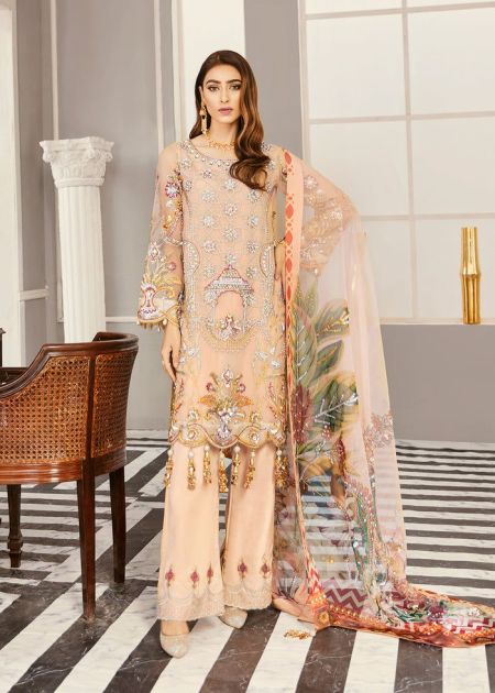 Akbar Aslam VILLOSA SKU U-1332 Pakistani wedding dress indian dresses salwar kameez embroidered chiffon eid style suit womens clothes custom stitch latest collection