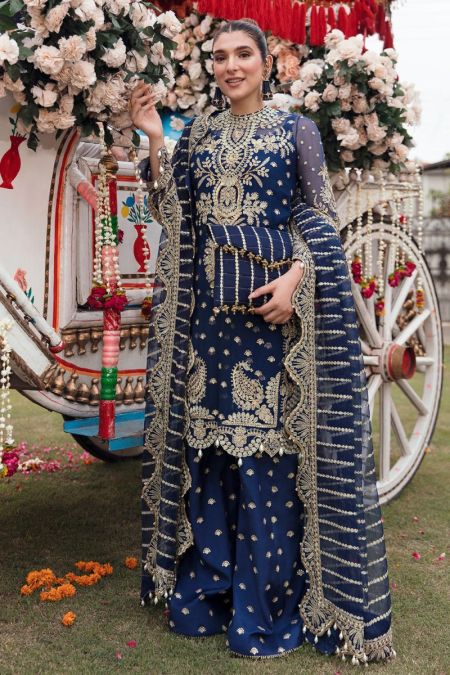 AFROZEH SHEHNAI WEDDING FORMALS COLLECTION '22 - GUL E RANA Designer Dress 