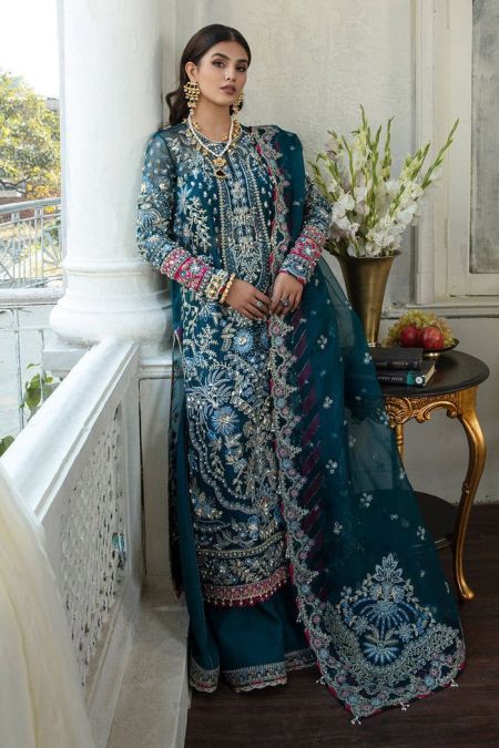 Embalished Pakistani Salwar Kameez Party Wear Dress Lehenga Style Diana